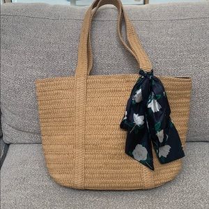 Draper James Everyday Straw Bag